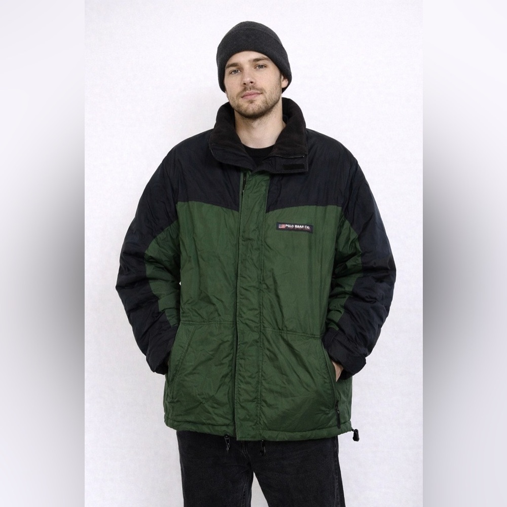 Vintage Y2K Polo Jeans Co Ralph Lauren Puffer Coat